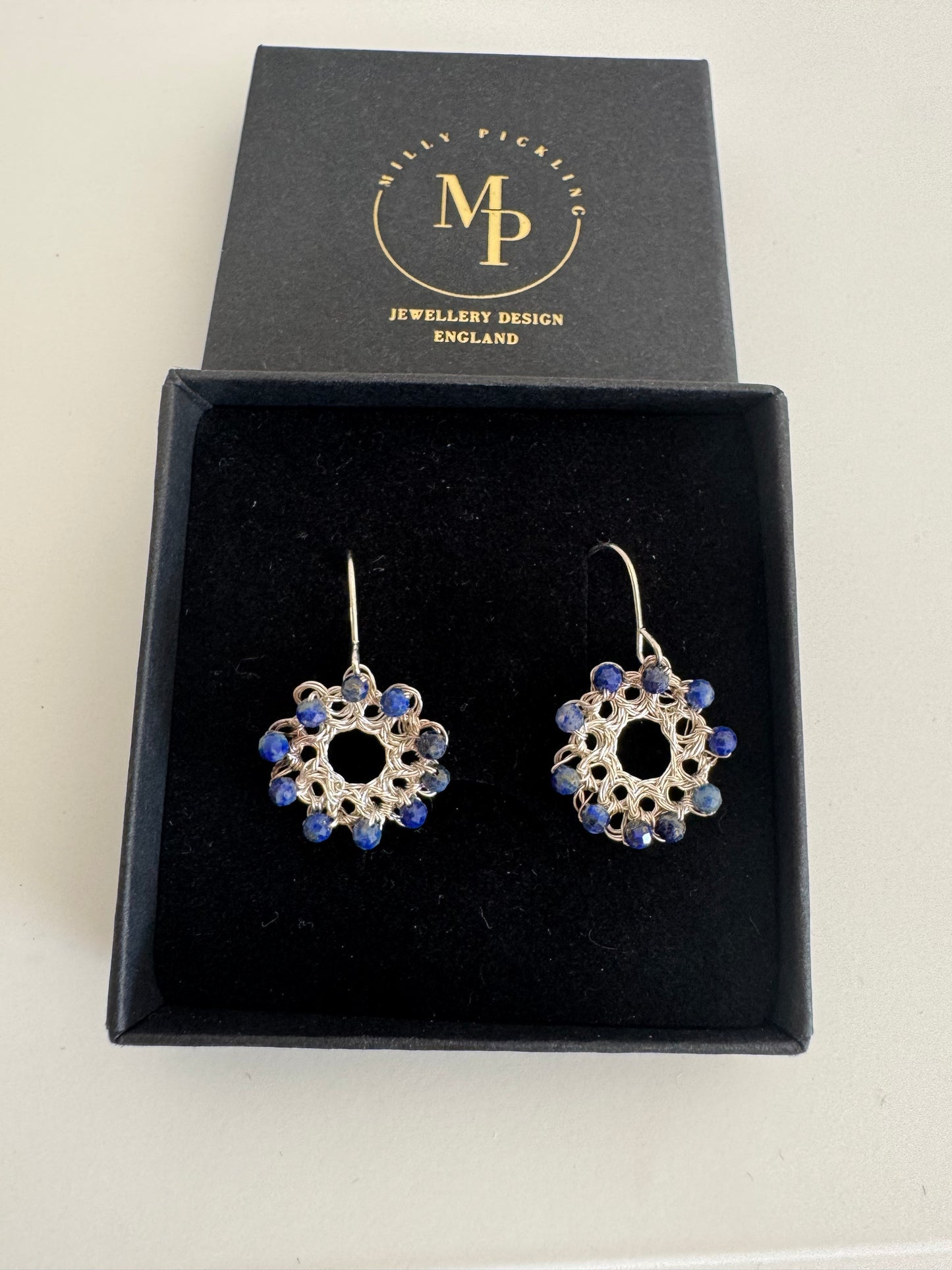 Donna Earrings Lapis Lazuli