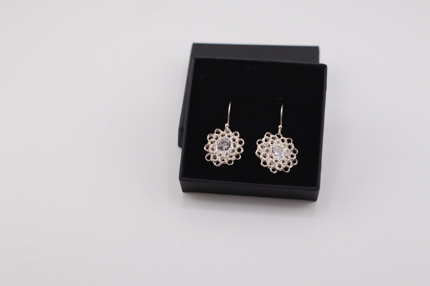 Floral Zircon Earring