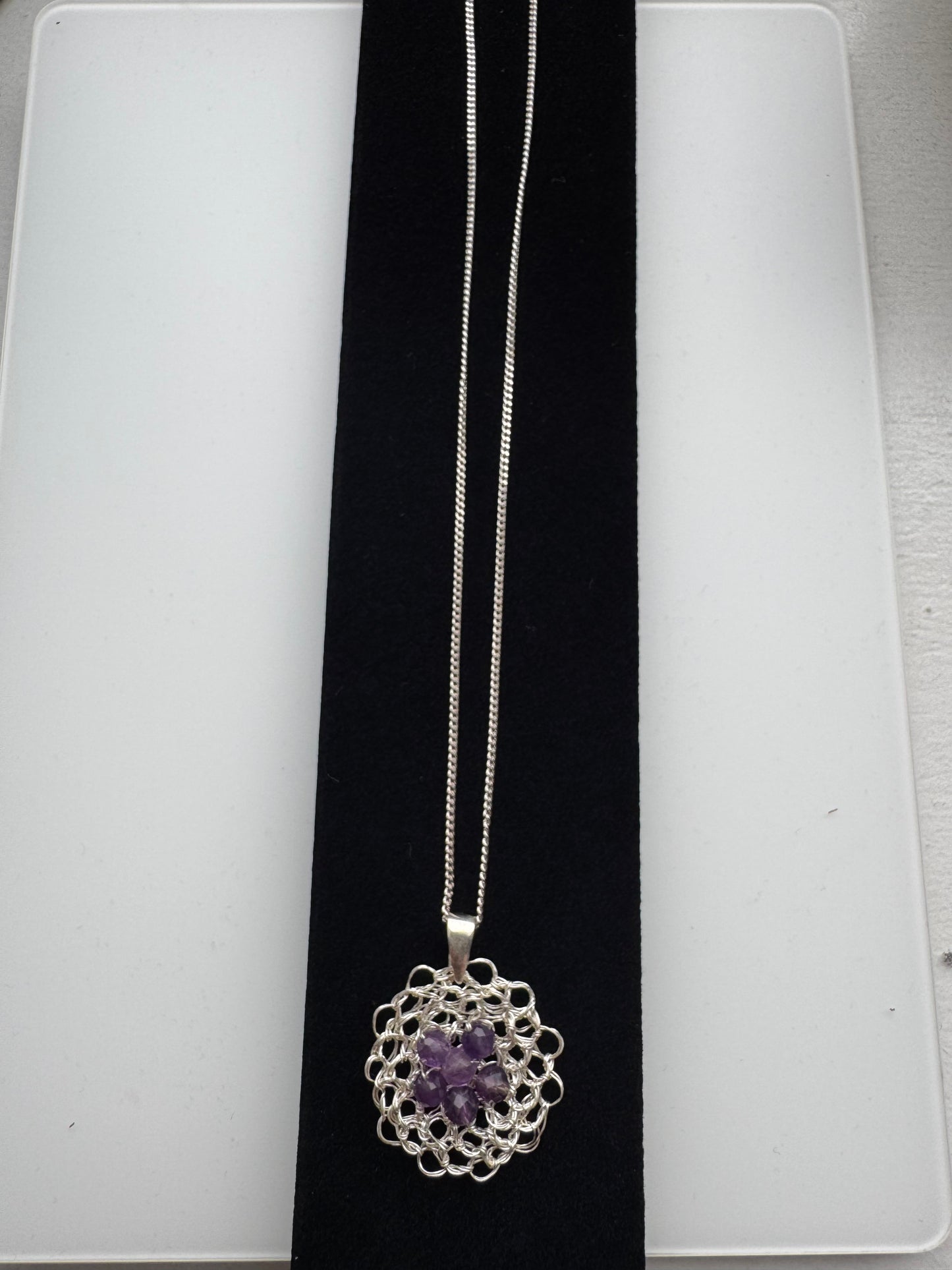 BLOSSOM NECKLACE AMETHYST