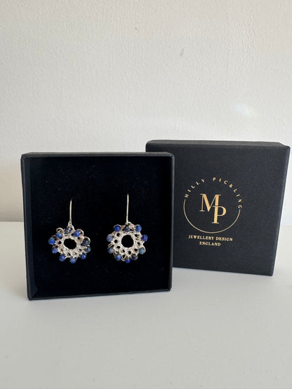 Donna Earrings Lapis Lazuli